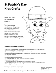 Document preview: Leprechaun Drawing Guide