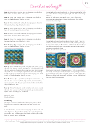 Lily Pond Blanket Crochet Along Pattern, Page 16
