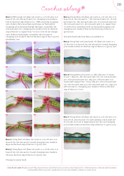 Lily Pond Blanket Crochet Along Pattern, Page 21