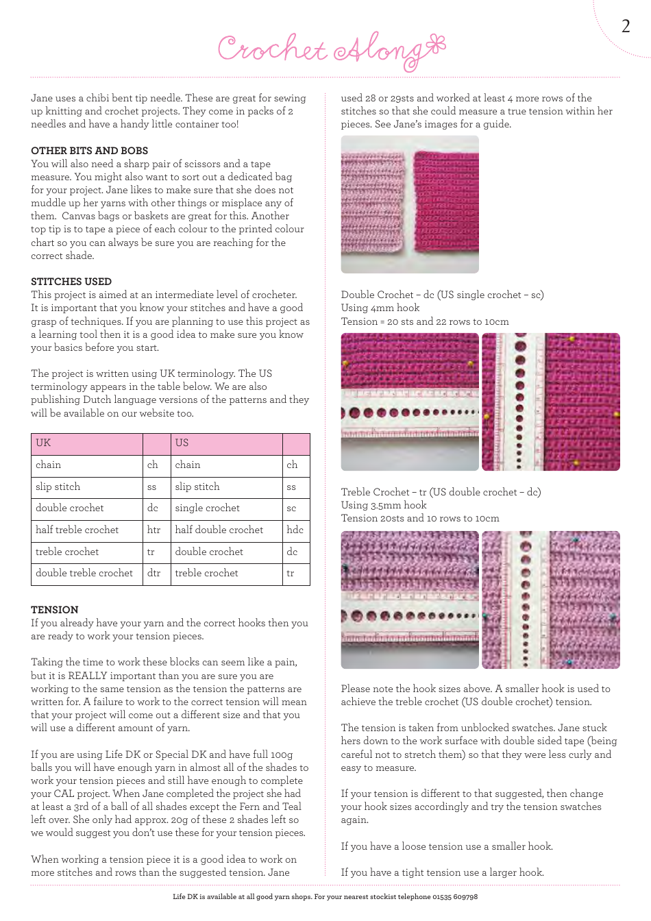 Lily Pond Blanket Crochet Along Pattern, Page 3