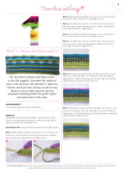 Lily Pond Blanket Crochet Along Pattern, Page 5