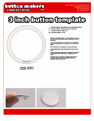 Document preview: 3 Inch Button Template