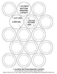 Document preview: 1 3/4 Inch Button Graphic Layout