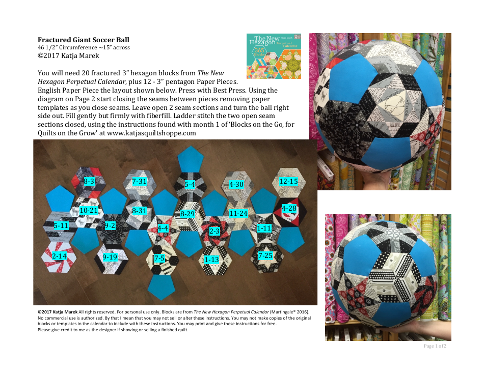 Image preview of the Fractured Giant Soccer Ball document by Katja Marek