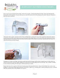 Felt Stuffed Elephant Tutorial, Page 4