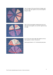 Mandala Flower Pin Cushion Pattern Template, Page 3