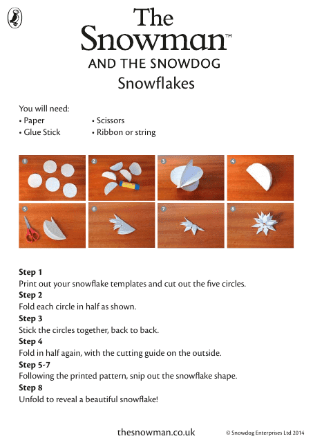 Paper Snowflake Templates - Create Beautiful Winter Decorations | TemplateRoller
