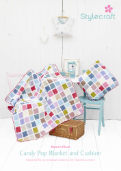 Document preview: Candy Pop Blanket and Cushion Pattern