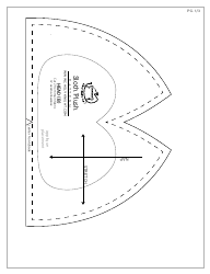 Sloth Plush Sewing Template, Page 15