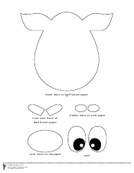 Rudolph Handprint Template, Page 2