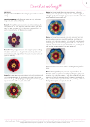 Bird of Paradise Crocheting Block Pattern, Page 4