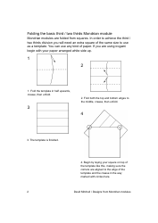 Origami Mondrian Cube Guide, Page 2