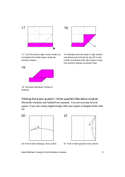 Origami Mondrian Cube Guide, Page 5