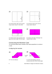 Origami Mondrian Cube Guide, Page 6