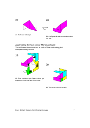 Origami Mondrian Cube Guide, Page 7