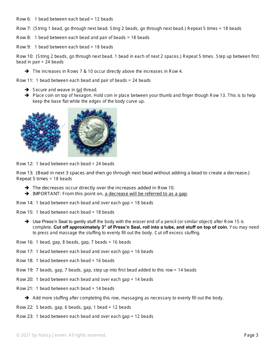 Faerie Beading Patterns, Page 3