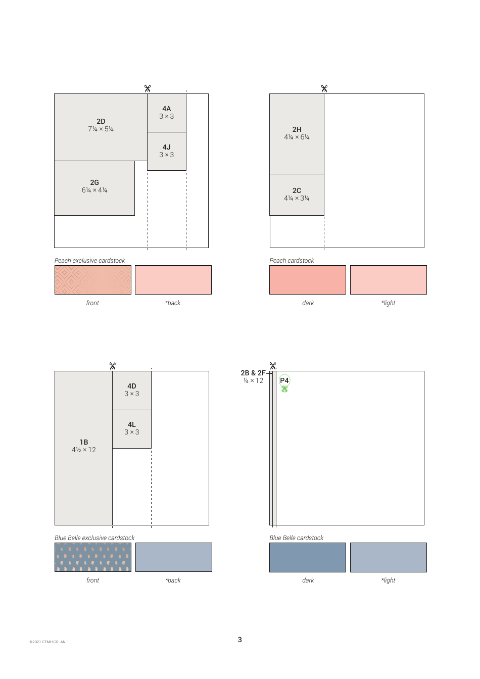 Party Girl Scrapbooking Pattern, Page 3