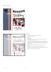 Party Girl Scrapbooking Pattern, Page 8