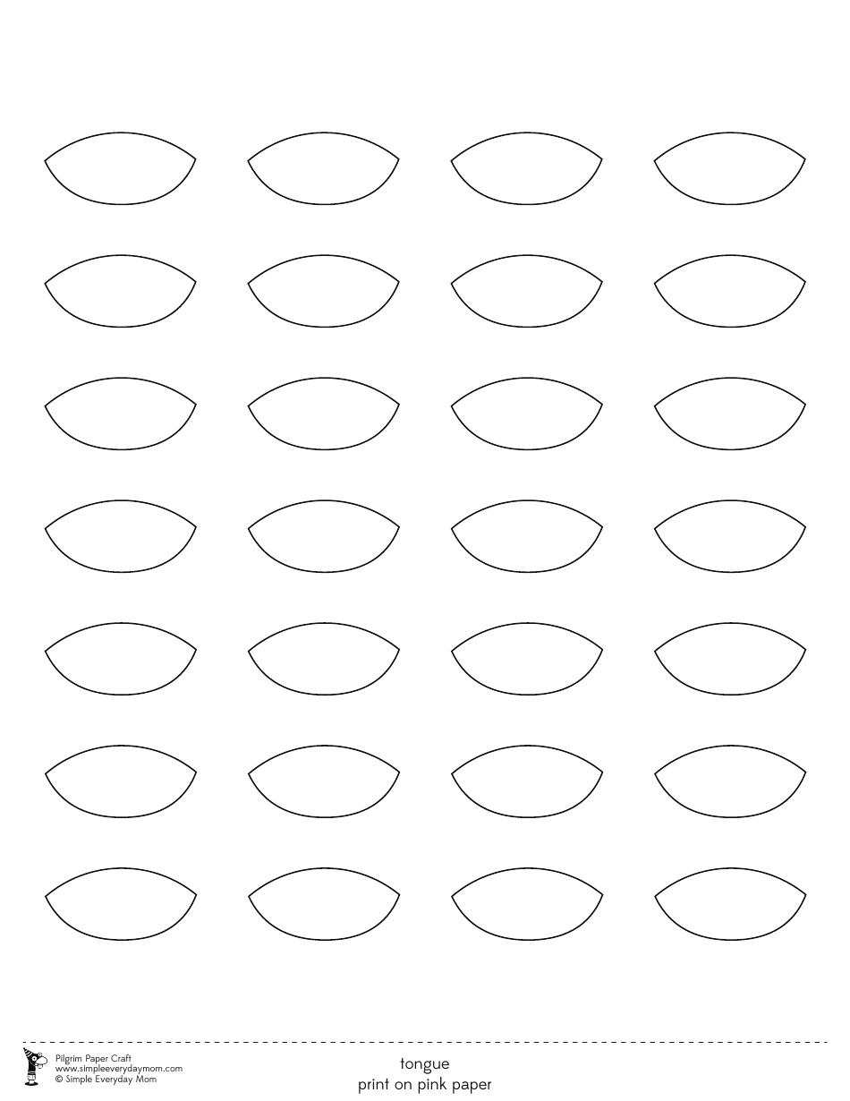 Pilgrim Paper Templates, Page 12