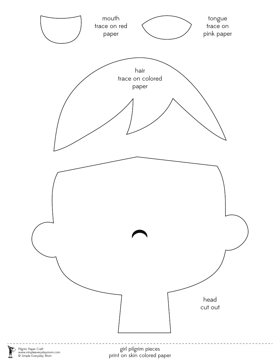 Pilgrim Paper Templates, Page 13