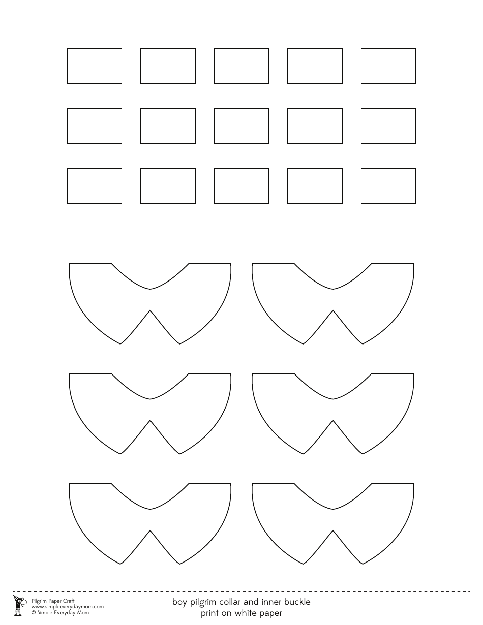 Pilgrim Paper Templates, Page 5