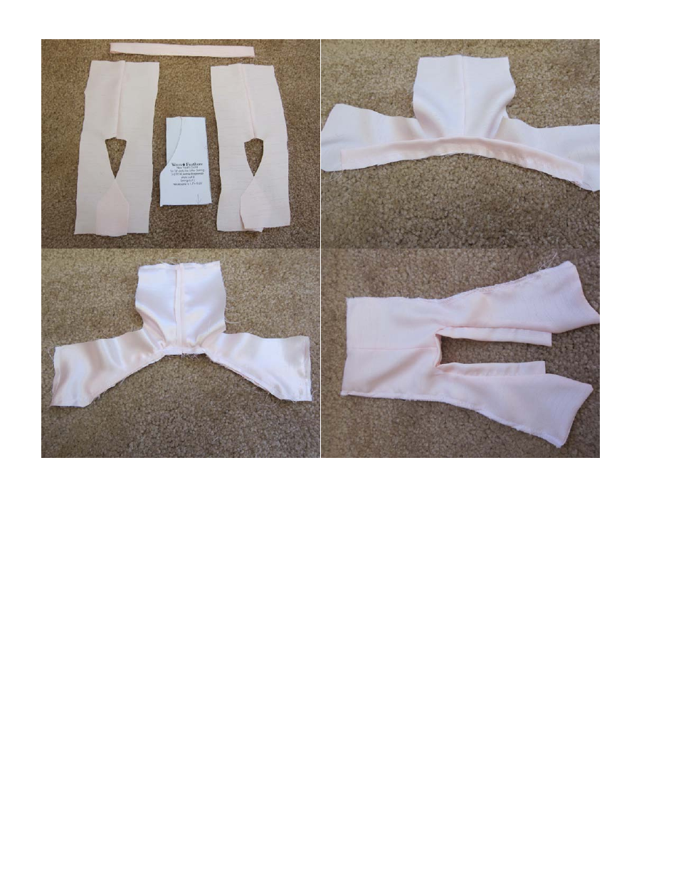 13 Doll New Years Outfit Sewing Pattern Templates, Page 6