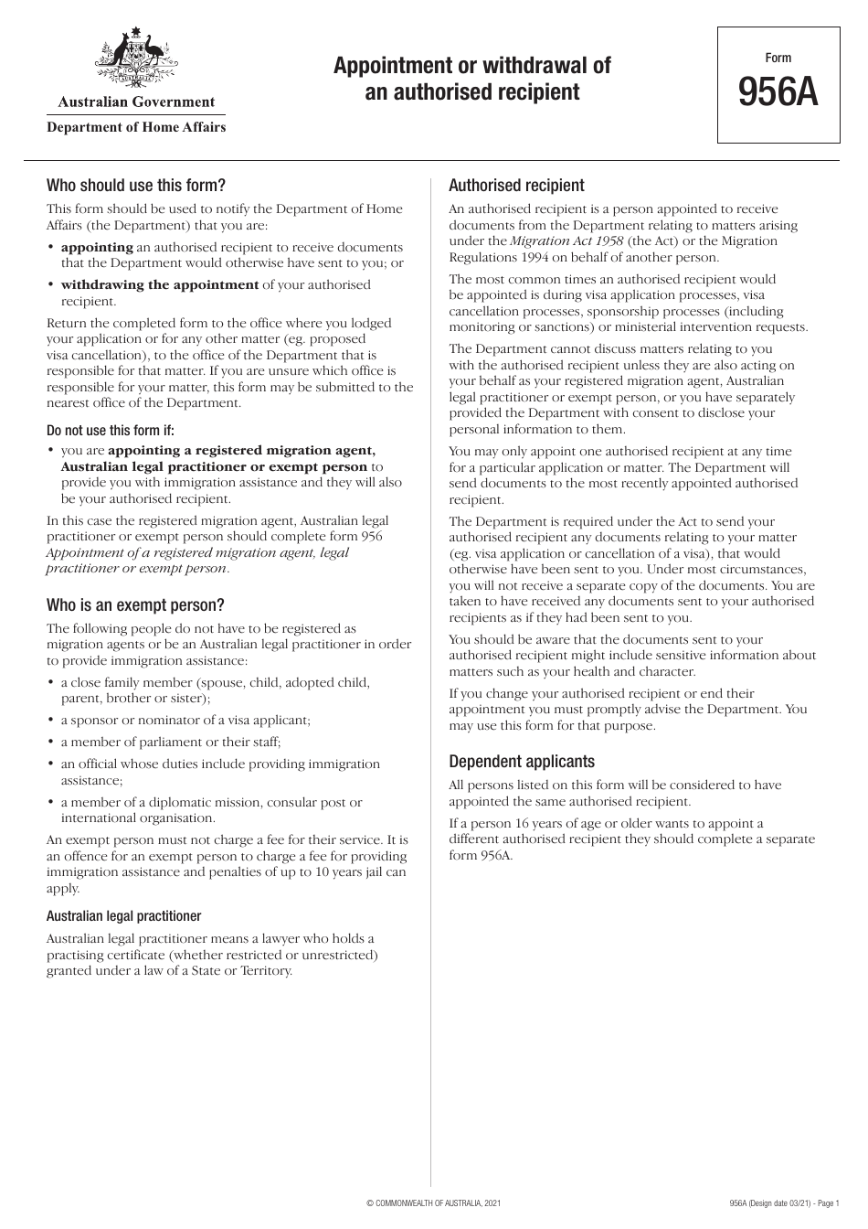 form-956a-fill-out-sign-online-and-download-fillable-pdf-australia-templateroller