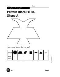 Document preview: Pattern-Block Quilt Templates