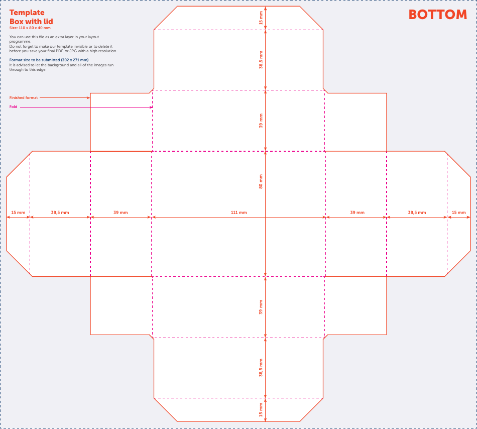 template box with lid design download illustrator