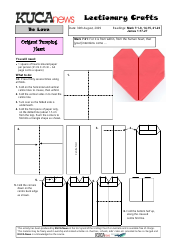 Document preview: Origami Pumping Heart Guide