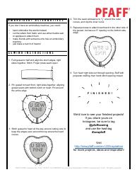 Candy Heart Sewing Pattern Templates, Page 2