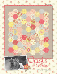 Document preview: Hexagon Oasis Quilting Pattern Templates