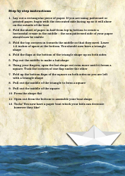 Mayflower Origami Boat Guide, Page 2
