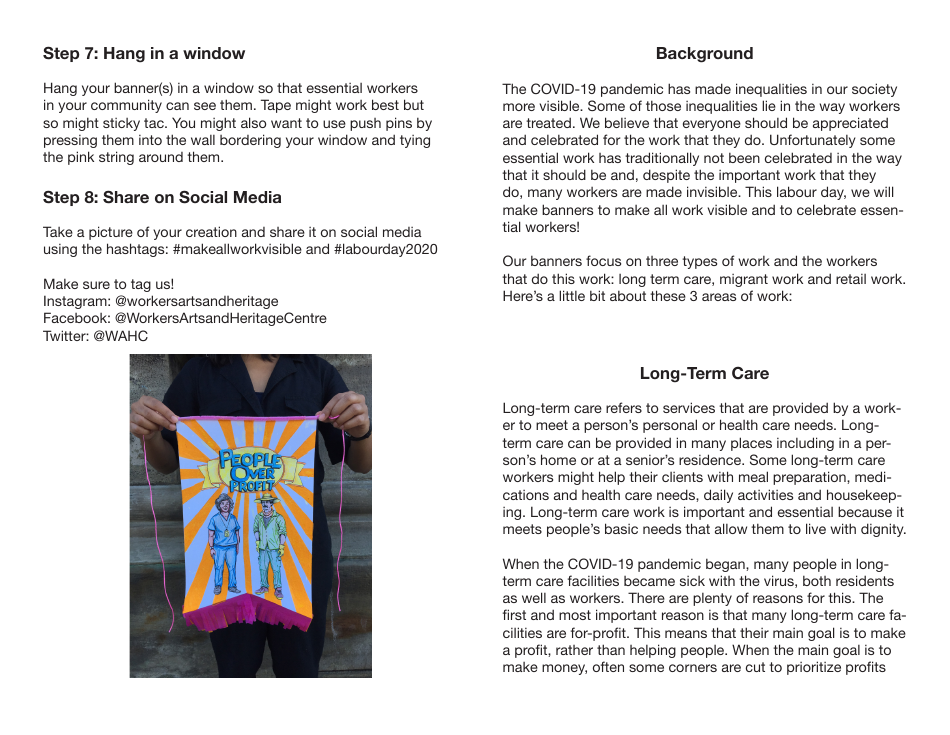 Workers Arts Banner Templates, Page 4