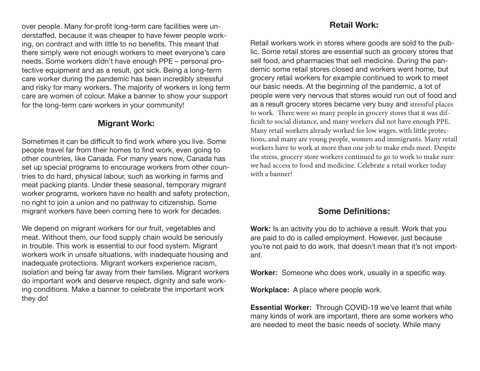 Workers Arts Banner Templates, Page 5