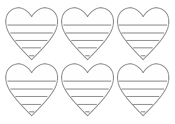 Heart Note Templates, Page 3