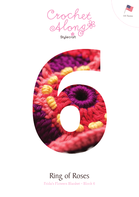 Ring of Roses Block Crochet Pattern - Beautiful Floral Design