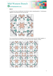 Summer Quilting Pattern, Page 5
