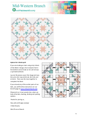Summer Quilting Pattern, Page 6