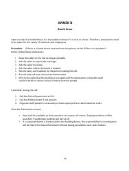 Home Health Agency Emergency Operations Plan - Louisiana, Page 35