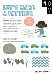 Document preview: Autism Drawing Pattern Template