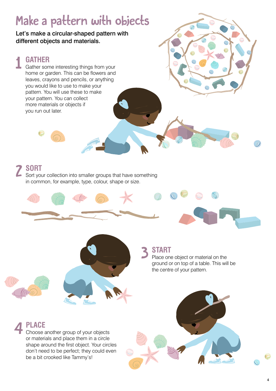 Autism Drawing Pattern Template, Page 4