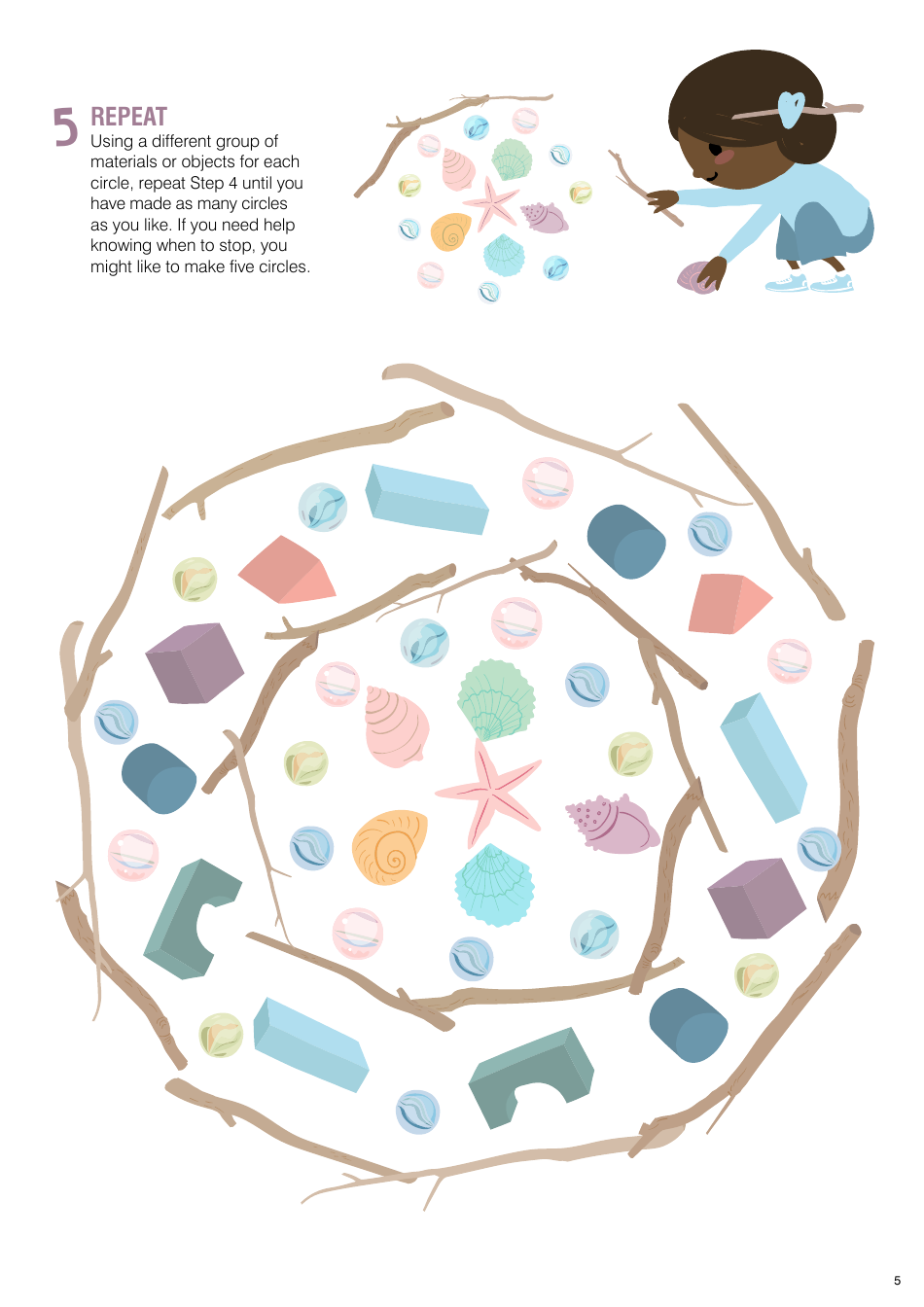 Autism Drawing Pattern Template, Page 5