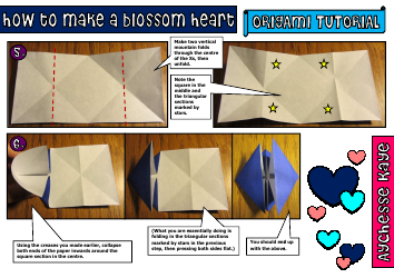 Origami Blossom Heart Guide, Page 2