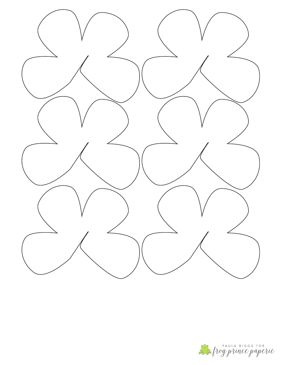 Simple Flower Template Download Printable PDF | Templateroller