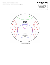 Plum Pudding Bird Sewing Pattern Template, Page 5