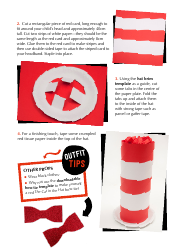 The Cat in the Hat Bow-Tie and Hat Brim Templates, Page 2