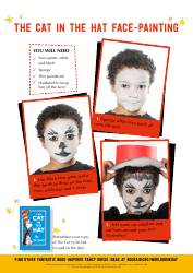 The Cat in the Hat Bow-Tie and Hat Brim Templates, Page 3
