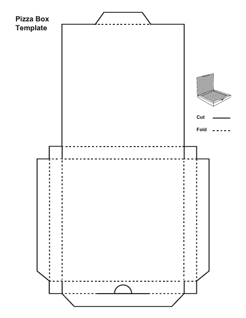 Pizza Box Template