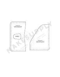 Front Pocket Card Wallet Template, Page 3